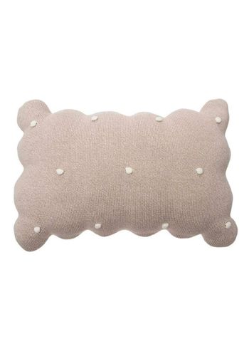Lorena Canals - Børnepude - Knitted Cushion Biscuit - Dune White