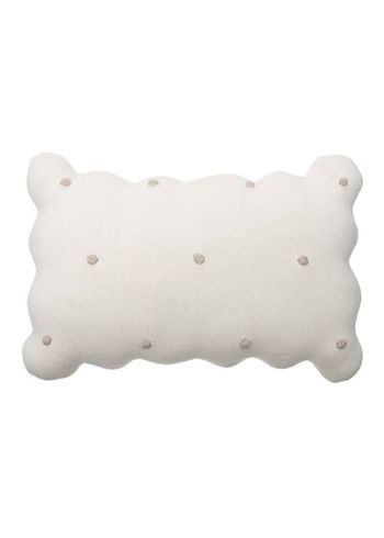Lorena Canals - Lasten tyyny - Knitted Cushion Biscuit - Ivory