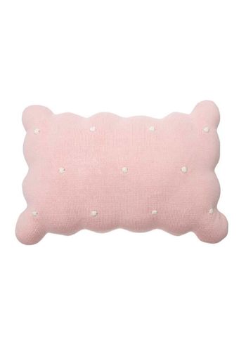 Lorena Canals - Børnepude - Knitted Cushion Biscuit - Pink