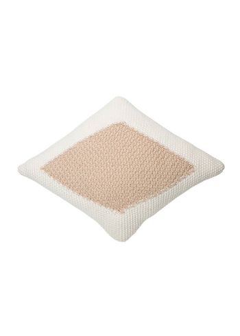 Lorena Canals - Cuscino per bambini - Knitted Cushion Candy - Ivory / Linen