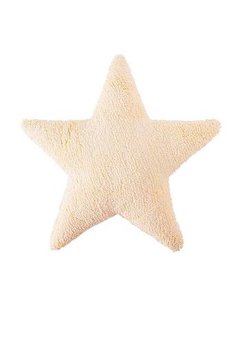 Lorena Canals - Kudde för barn - Washable Cushion Star - Vanilla