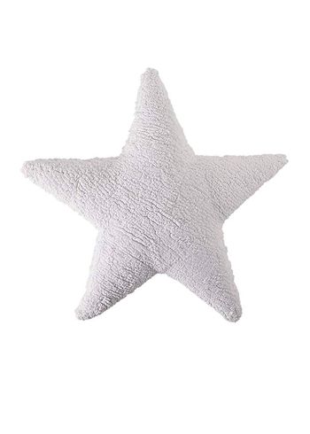 Lorena Canals - Kudde för barn - Washable Cushion Star - White