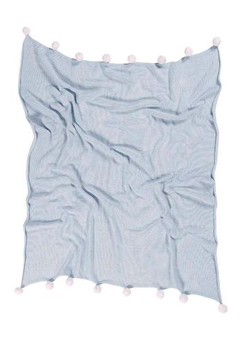 Lorena Canals - Children's blanket - Baby Blanket Bubbly - Soft Blue