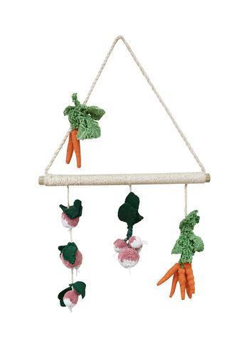 Lorena Canals - Children's wall decoration - Wall Hanging Veggies - Veggies