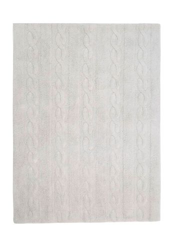 Lorena Canals - Tapete - Washable Rug Braids - Pearl Grey