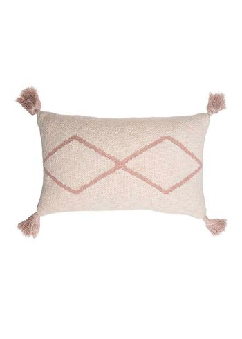 Lorena Canals - Kussen - Knitted Cushion Little Oasis - Pale Pink
