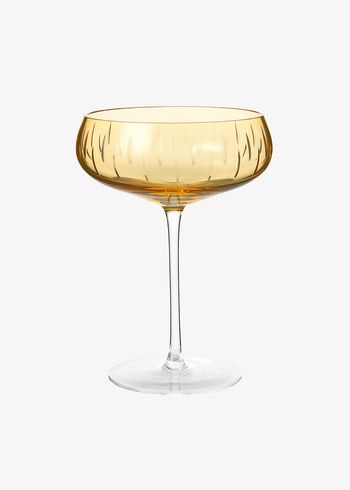 Louise Roe - Glas - Champagne Coupe - Amber