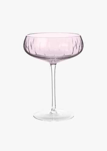 Louise Roe - Glass - Champagne Coupe - Rose