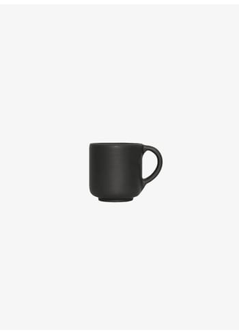 Louise Roe - Cup - Ceramic PISU - #17 Espresso Cup Ink Black