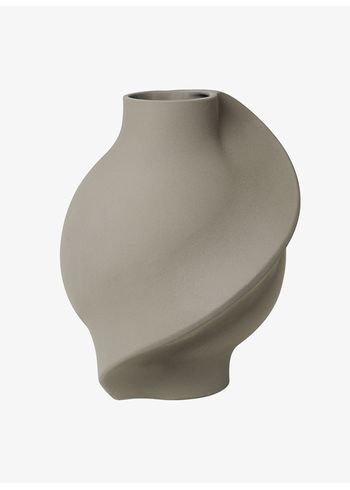 Louise Roe - Jarrón - Caramic Pirout vase - Sanded Grey