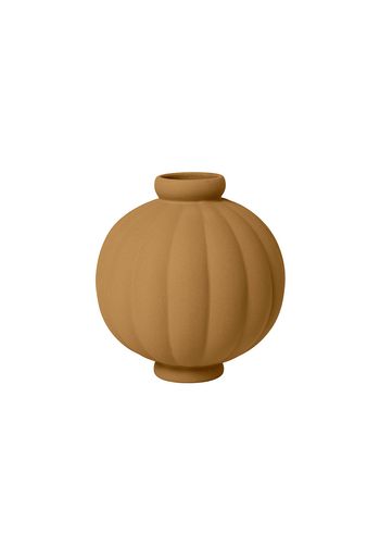 Louise Roe - Vase - Balloon Vase 01 - Sanded Ocker