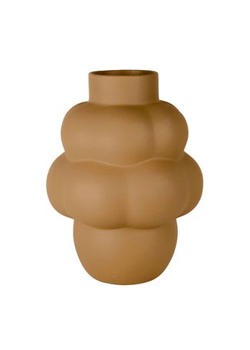 Louise Roe - Vase - Balloon Vase 04 - Grande Sanded Ocker