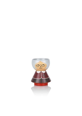 Lucie Kaas - Eierdopjes - Bordfolk Egg Holder - Christmas - Christmas Grandma