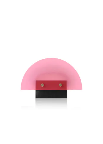 Lucie Kaas - Bordlampe - Acrylic Screen | Table Lamp - Screen - Flamingo Pink