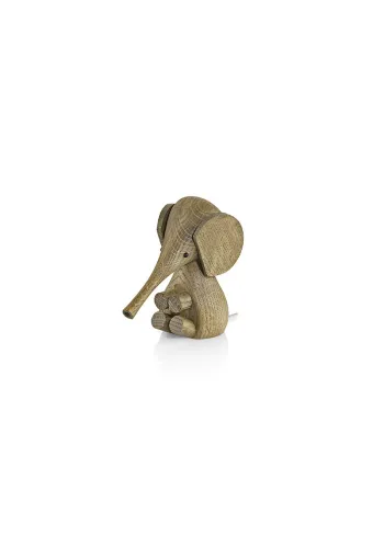 Lucie Kaas - Figure - Baby Elephant - Smoked Oak