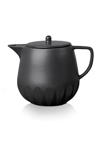 Lucie Kaas - Kande - Lotus Tea Pot | Black - Black