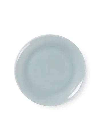 Lucie Kaas - Plate - Milk Plate - Dinner - Blue Fog