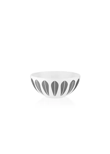 Lucie Kaas - Schaal - Lotus Bowls - Grey Pattern - Small
