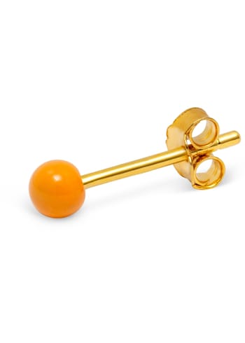 LULU Copenhagen - Örhänge - Color Ball Earring - Orange