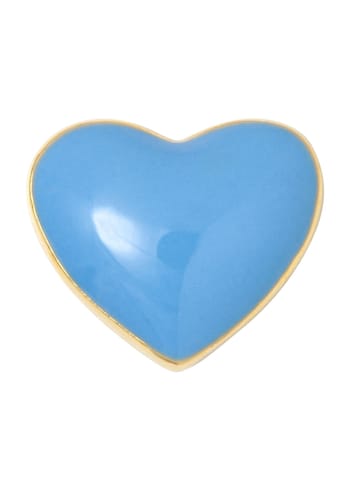 LULU Copenhagen - Earring - LOVE U - Light Blue