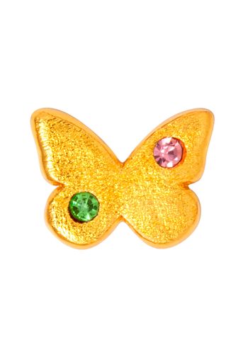 LULU Copenhagen - Earring - Butterfly Stud - Gold