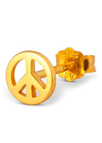 LULU Copenhagen - Earring - Peace - Gold