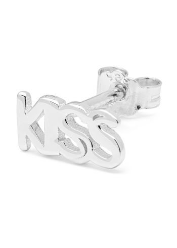 LULU Copenhagen - Earring - Word Kiss Earring - Silver plated