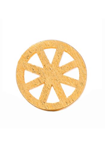 LULU Copenhagen - Brincos - Spinning Wheel - Gold