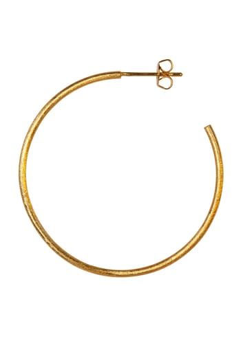 LULU Copenhagen - Earrings - Non Hoop Earring - Gold - Large