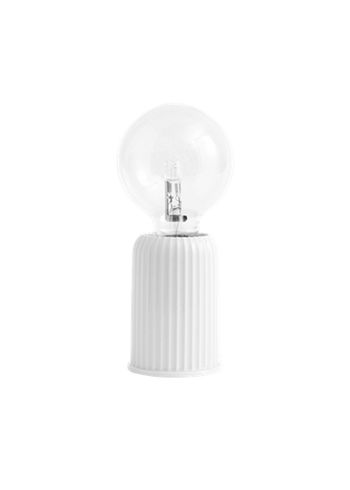 Lyngby Porcelæn - Lampe - LP Fitting Lampe - Bordlampe Hvid
