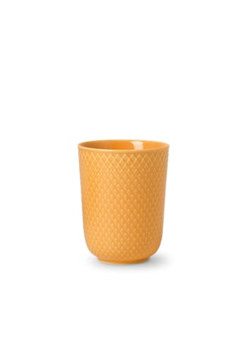 Lyngby Porcelain - Muki - Rhombe Mug 33 cl - Yellow