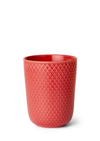 Lyngby Porcelain - Taza - Rhombe Mug 33 cl - Koral