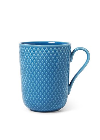 Lyngby Porcelain - Caneca - Rhombe - Krus med hank - Blue