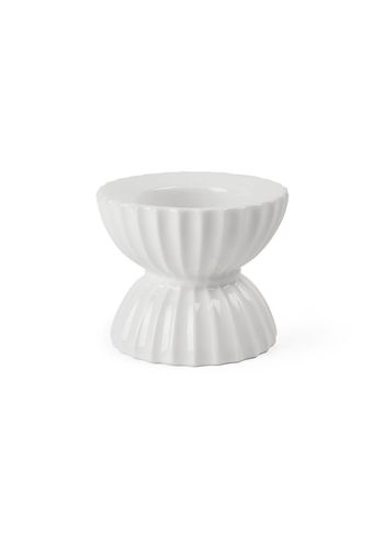 Lyngby Porcelain - Kerzenständer - Lyngby Tura Tealight Holder - White
