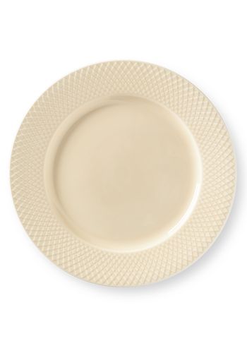 Lyngby Porcelain - Turtleneck - Rhombe Dinner Plate Ø27 cm - Marble