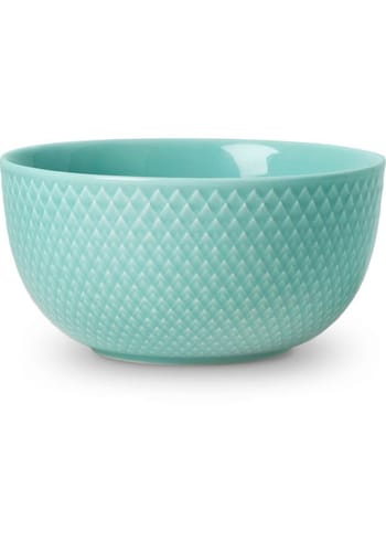 Lyngby Porcelain - Bol - Rhombe bowl Ø11 cm - Aqua