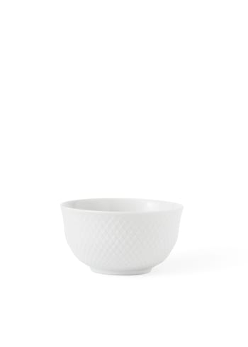 Lyngby Porcelain - Miska - Rhombe Serving bowl Ø17.5 cm - White