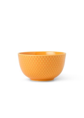 Lyngby Porcelain - Bowl - Rhombe bowl Ø11 cm - Yellow