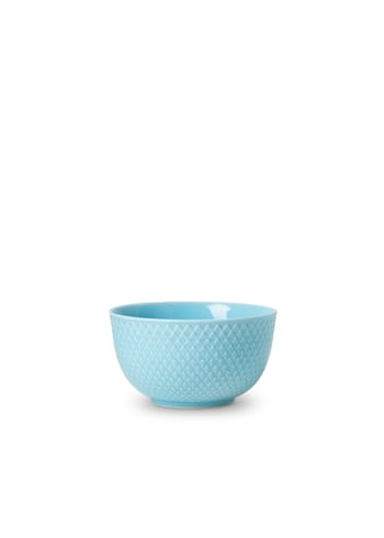 Lyngby Porcelain - Bowl - Rhombe bowl Ø11 cm - Turquoise