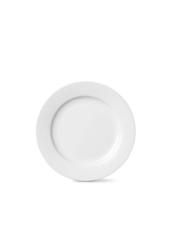 Lyngby Porcelain - Plate - Rhombe Tallerken Ø23 cm - White