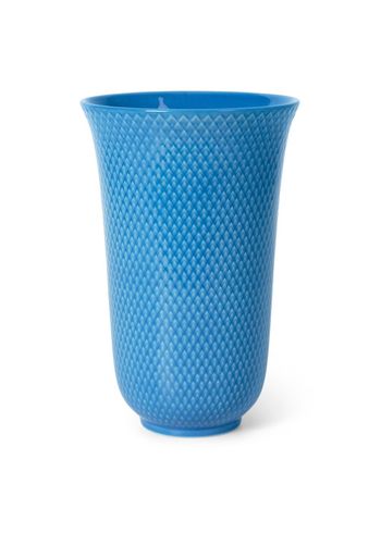 Lyngby Porcelain - Jarrón - Rhombe - Vase - Blue