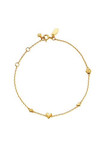 Maanesten - Bracciali - Scarlett Bracelet - 18 ct gold plated 925 Sterling silver