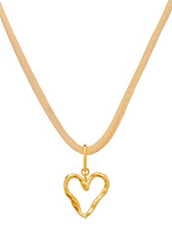 Maanesten - Naszyjnik - Misa Choker - 18 ct gold plated 925 Sterling silver