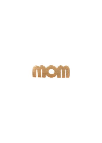 Maanesten - Ohrring - WOW MOM Earring - Gold