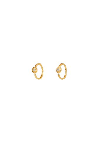 Maanesten - Øreringe - Morgan Earrings - 18 ct gold plated 925 Sterling silver