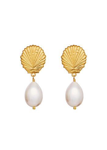 Maanesten - Øreringe - Venus Earrings - 18 ct gold plated 925 Sterling silver