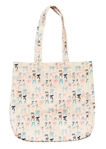 Maanesten - Boodschappentas - Canvas Totebag - Cute Bows