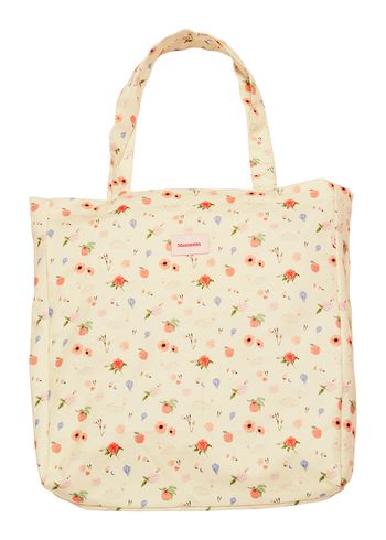 Maanesten - Tragetasche - Canvas Totebag - Roses and Shells