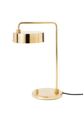 Made by Hand - Tischlampe - Petite Machine bord - Polished Brass