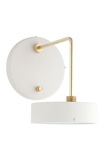 Made by Hand - Lampa podłogowa - Petite Machine væg - Oyster White